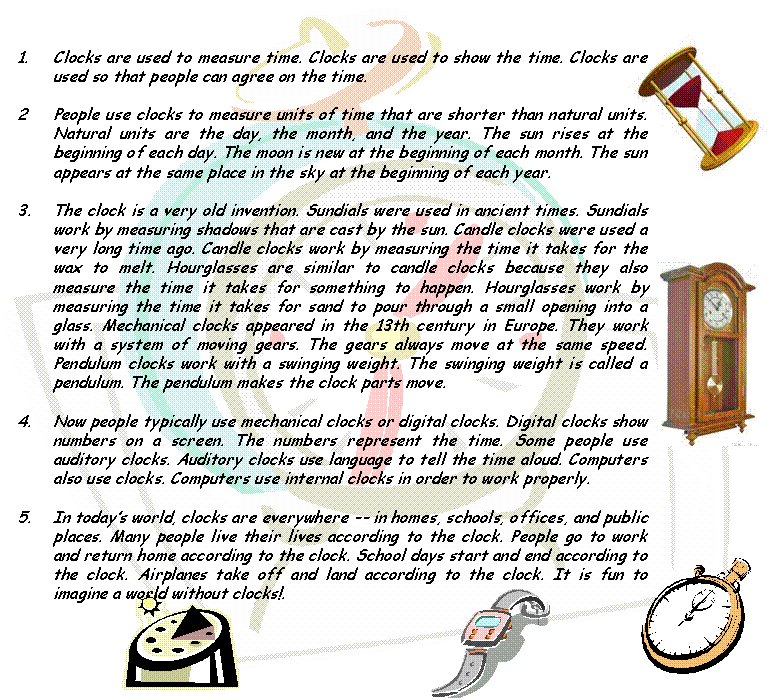 Clocks